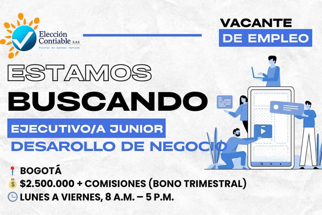 Vacante de Ejecutivo Junior