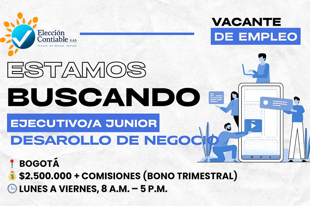 Vacante de Ejecutivo Junior