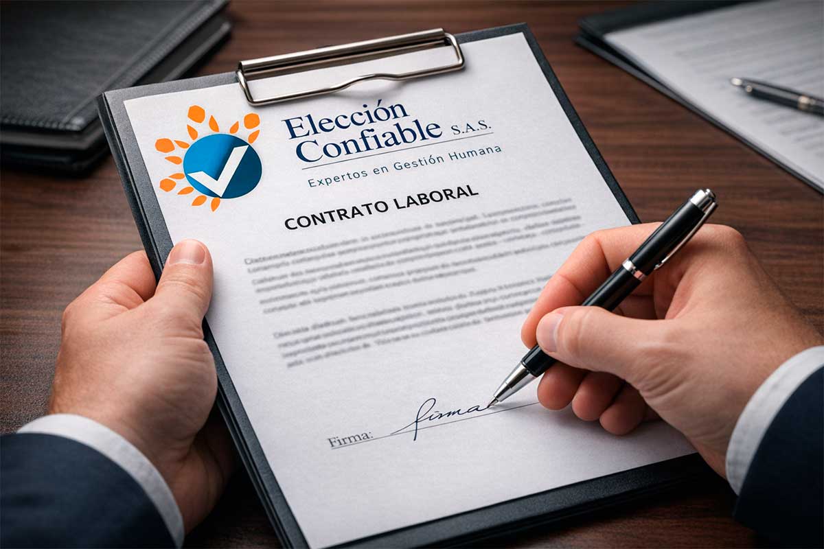 Proceso efectivo de contratación con Elección Confiable